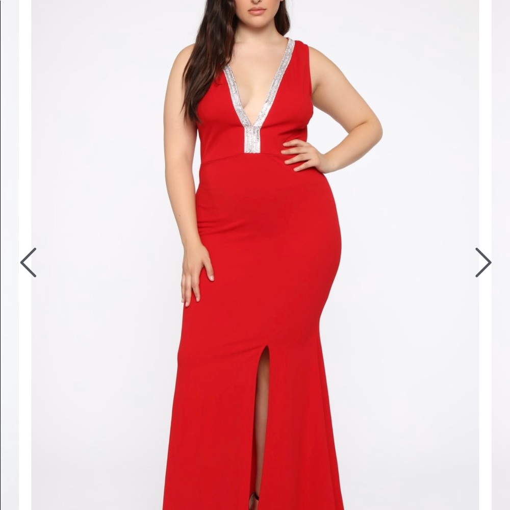 NWT Red Maxi Dress
